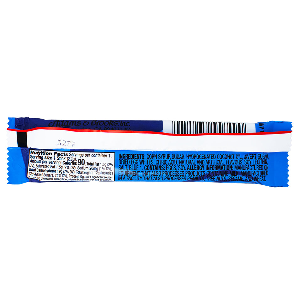 Hawaiian Punch Candy Chews - Berry Blue Typhoon 0.8oz   Nutrition Facts Ingredients