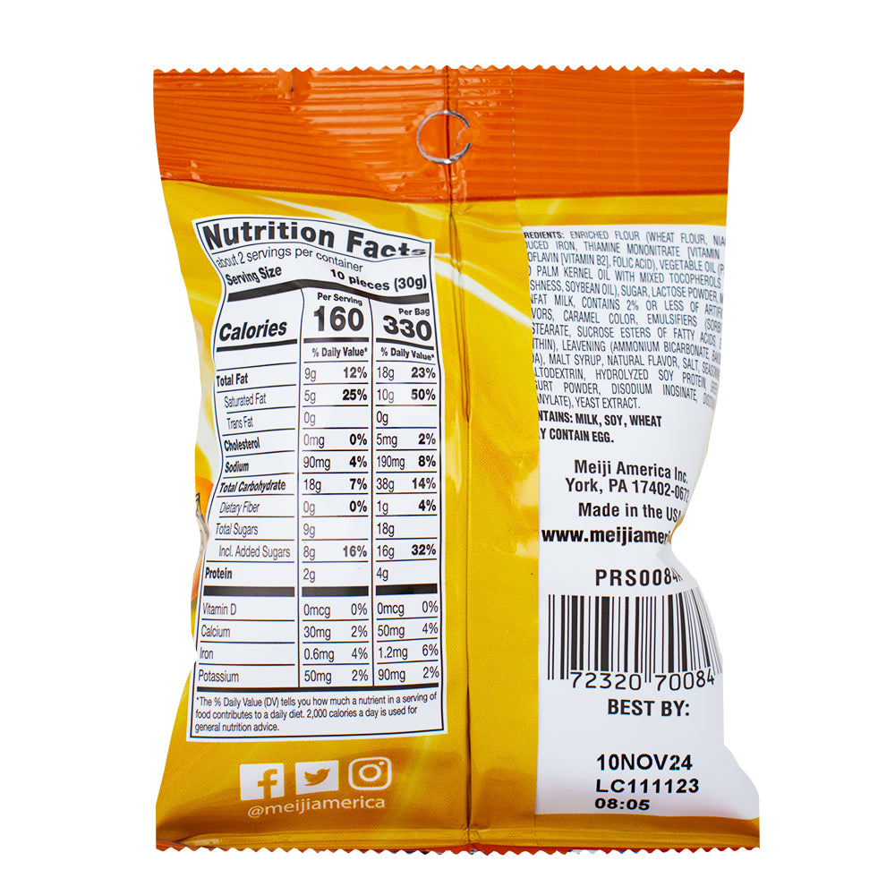 Hello Panda Caramel - 2.2oz  Nutrition Facts Ingredients