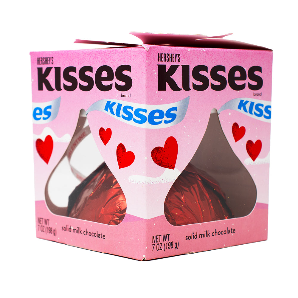 Hershey's Kisses Giant Pink Solid Milk Chocolate - 7oz-Hersey’s Kisses-Milk chocolate-Valentine’s Day chocolate