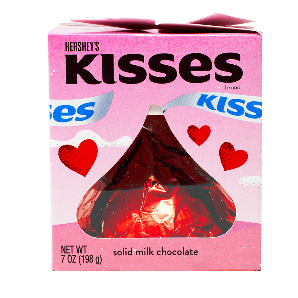 Hershey's Kisses Giant Pink Solid Milk Chocolate - 7oz-Hersey’s Kisses-Milk chocolate-Valentine’s Day chocolate