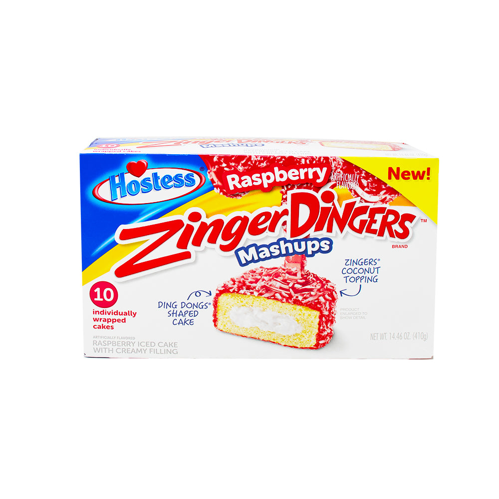 Hostess Raspberry Zinger Dingers - 14.46oz | Candy Funhouse – Candy ...