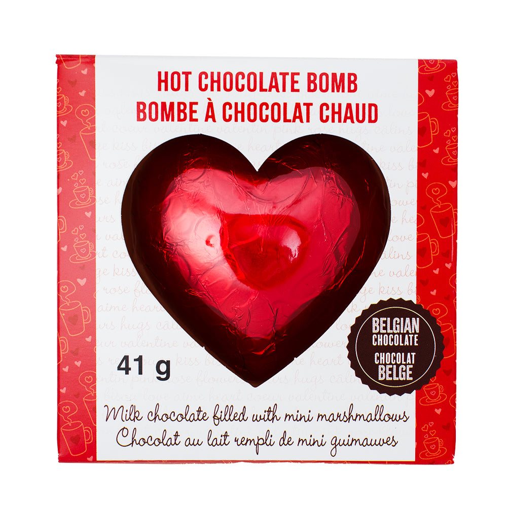 Heart Valentine's Hot Chocolate Bomb - 41g