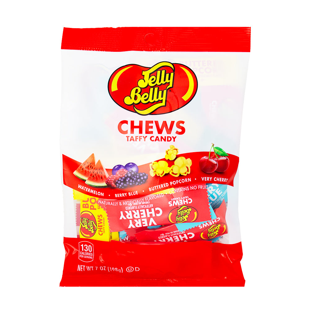 Jelly Belly Chews Peg Bag - 7oz – Candy Funhouse US