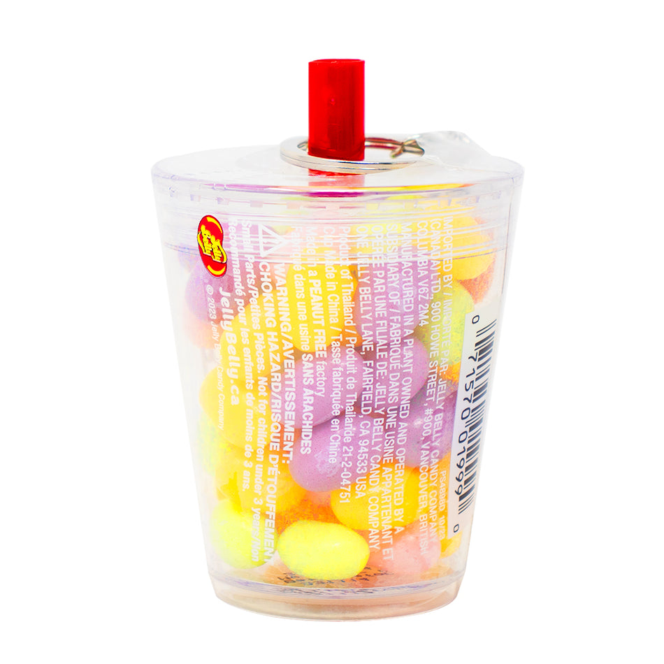 Jelly Belly Boba Milk Tea Cup - 65g  Nutrition Facts Ingredients