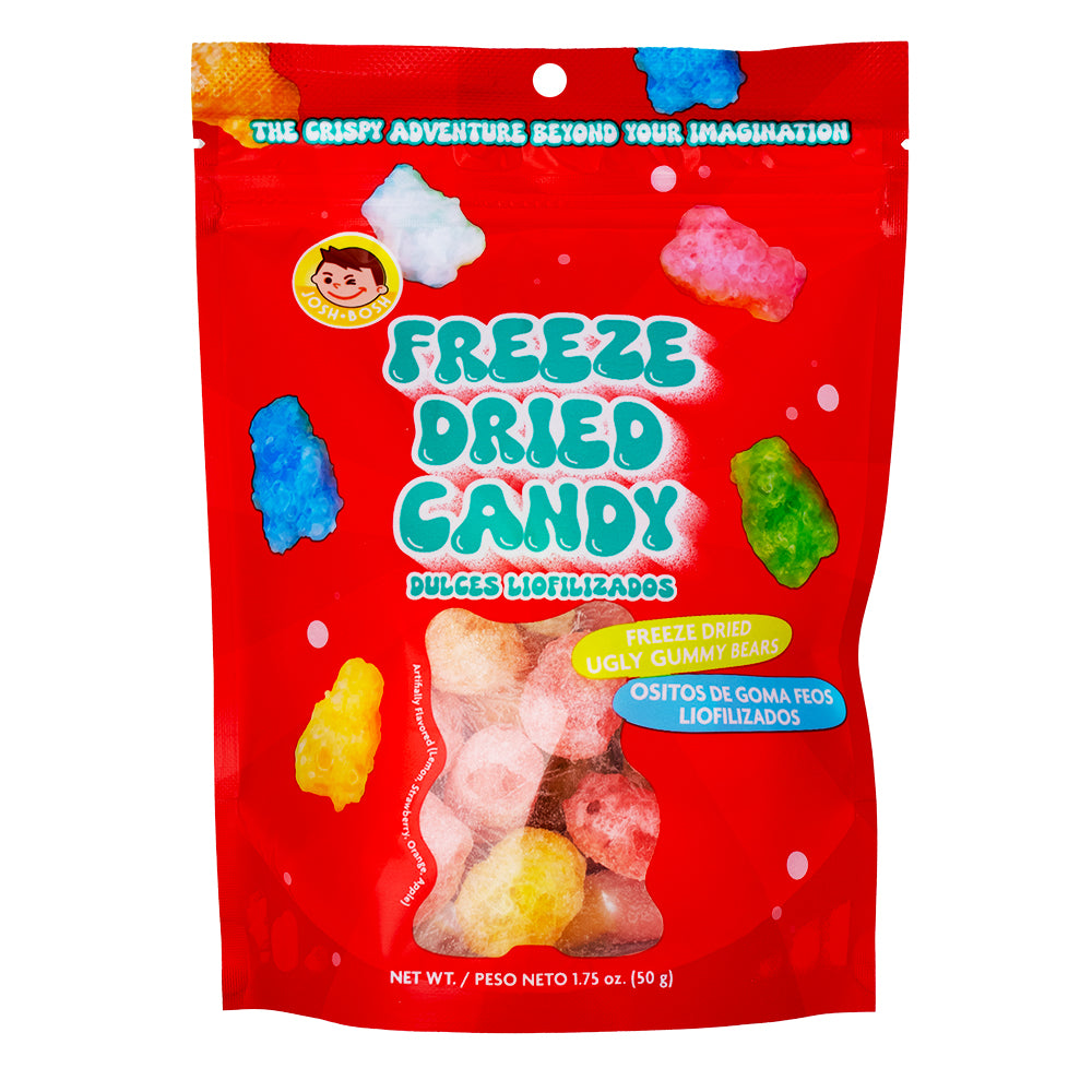 Josh Bosh Freeze Dried Candy Gummy Bear - 1.75oz | Candy Funhouse ...