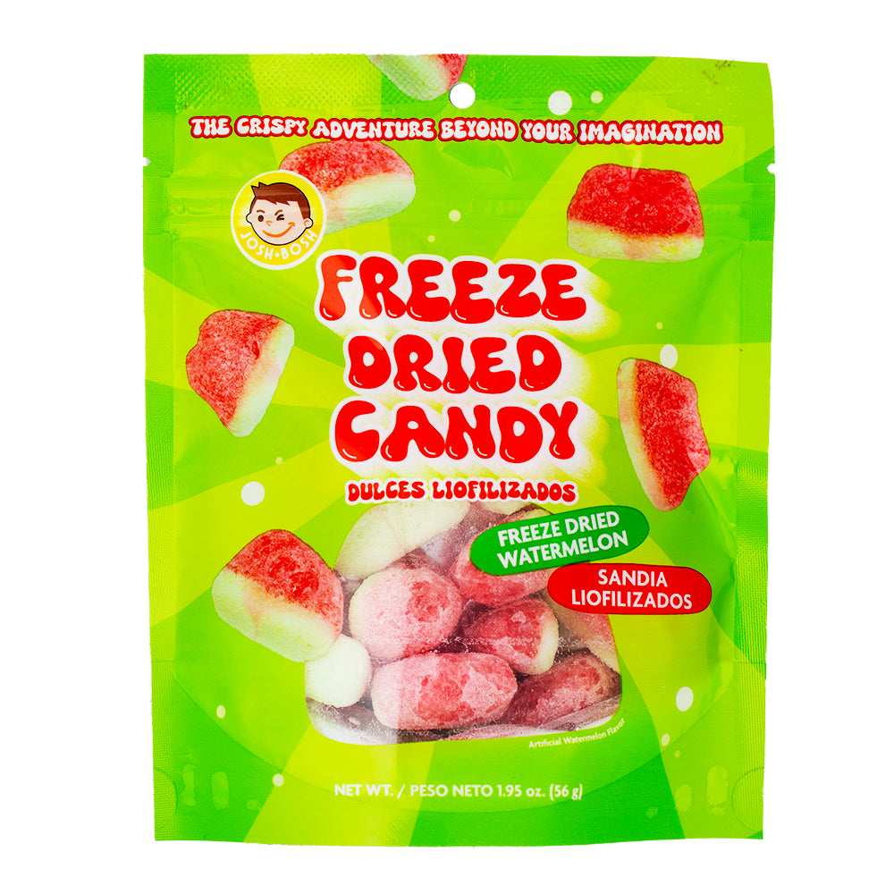Josh Bosh Freeze Dried Candy Watermelon - 1.95oz | Candy Funhouse