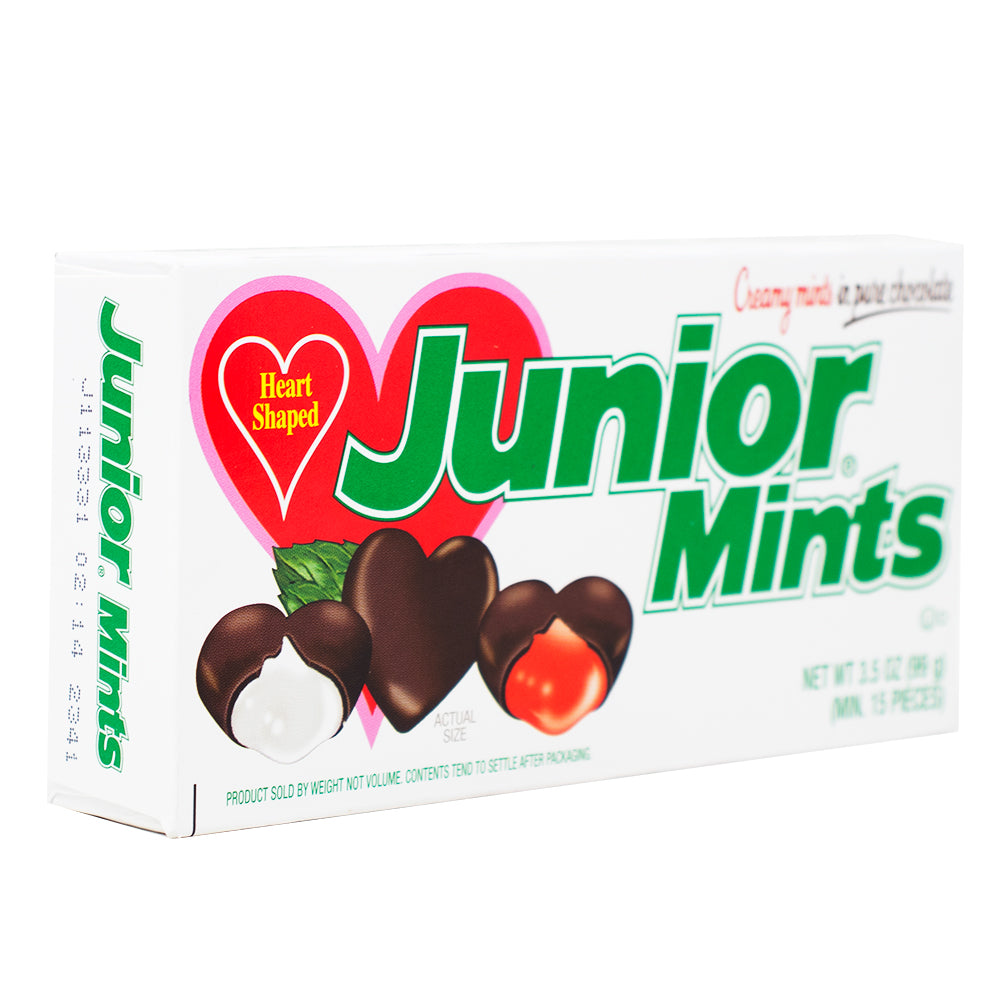 Junior Mints® Heart Shaped Creamy Mints in Pure Chocolate