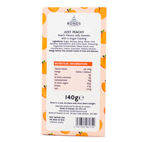 Bonds Gift Box Just Peachy (UK) - 140g Nutrition Facts Ingredients - British Candy
