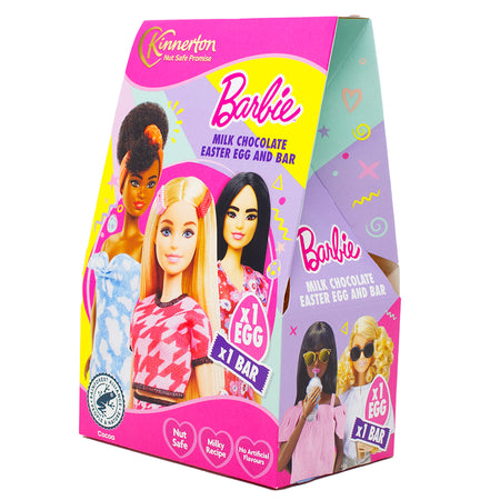 Kinnerton Barbie Egg & Bar - 62g