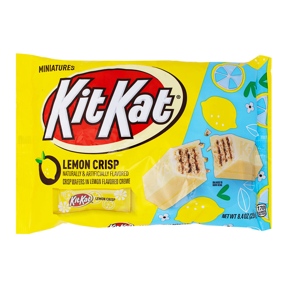 Kit Kat Miniatures Lemon Crisp - 8.4oz | Candy Funhouse – Candy Funhouse US