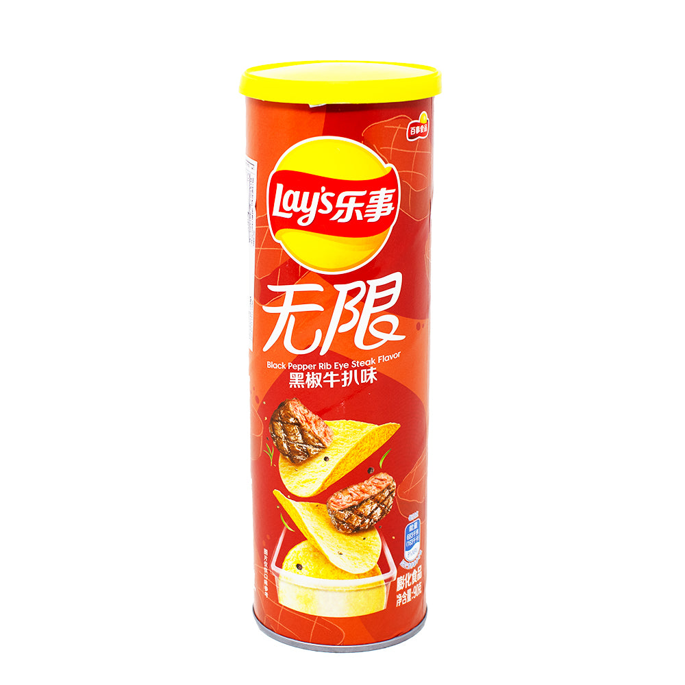 Lay's Black Pepper Rib Eye Steak (China) - 90g