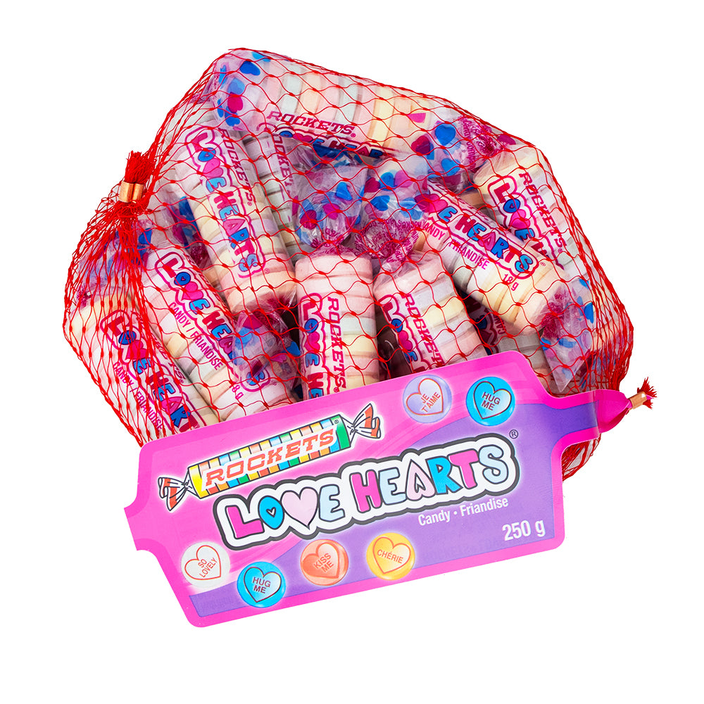 Rockets Love Hearts - 250g | Candy Funhouse – Candy Funhouse US