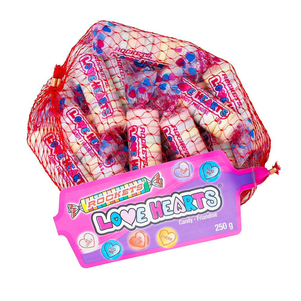 Rockets Candy - Love Hearts - 250g