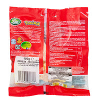 Lutti Pokemon Fizz (UK) - 100g Nutrition Facts Ingredients-British candy-fizz candy