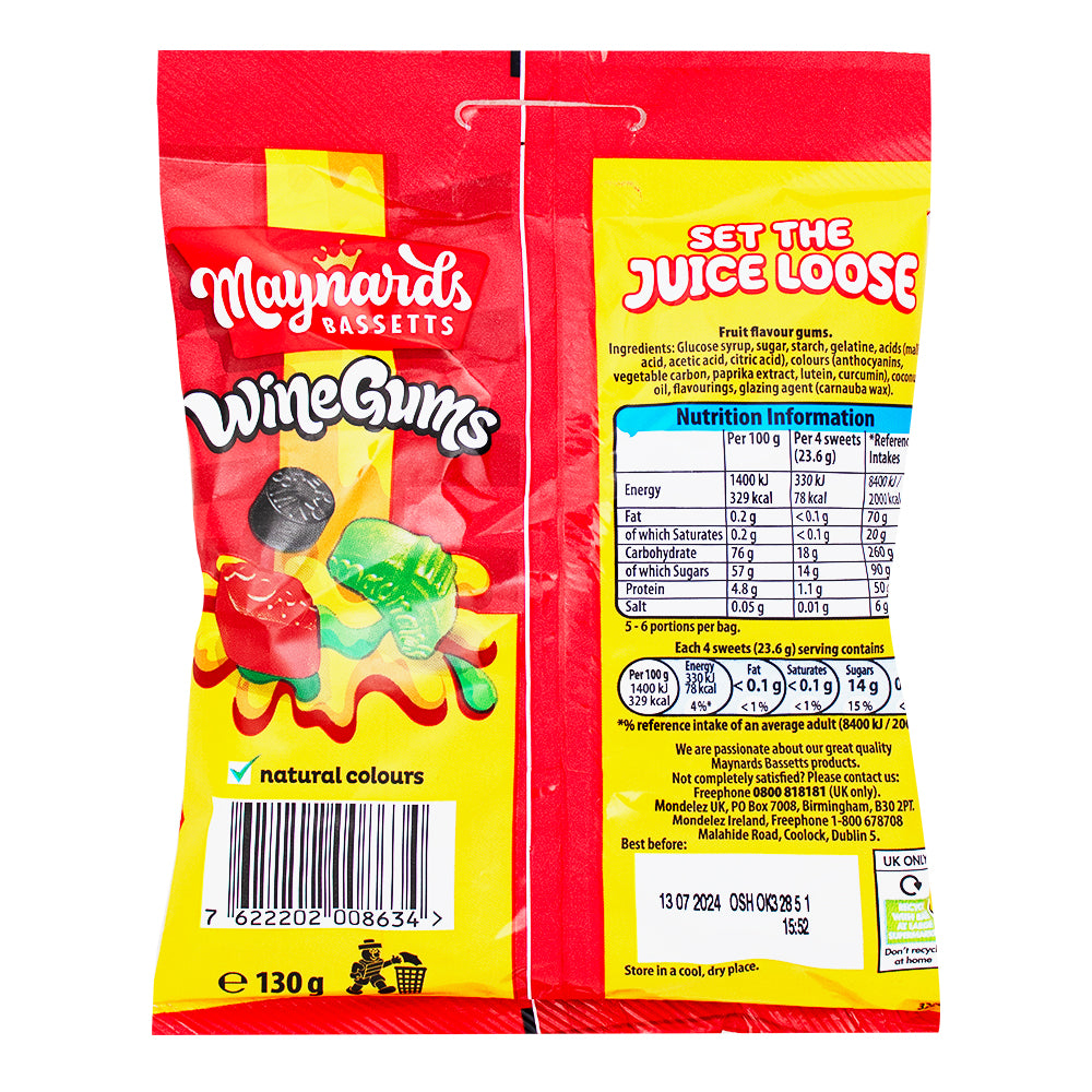 Bassetts wine online gums