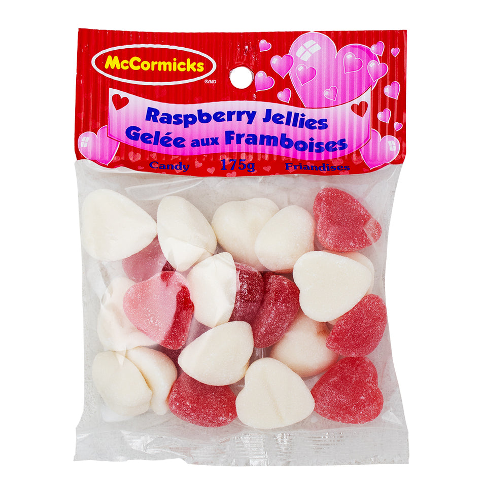 McCormick's Raspberry Jellies - 175g - Valentine's Day Candy
