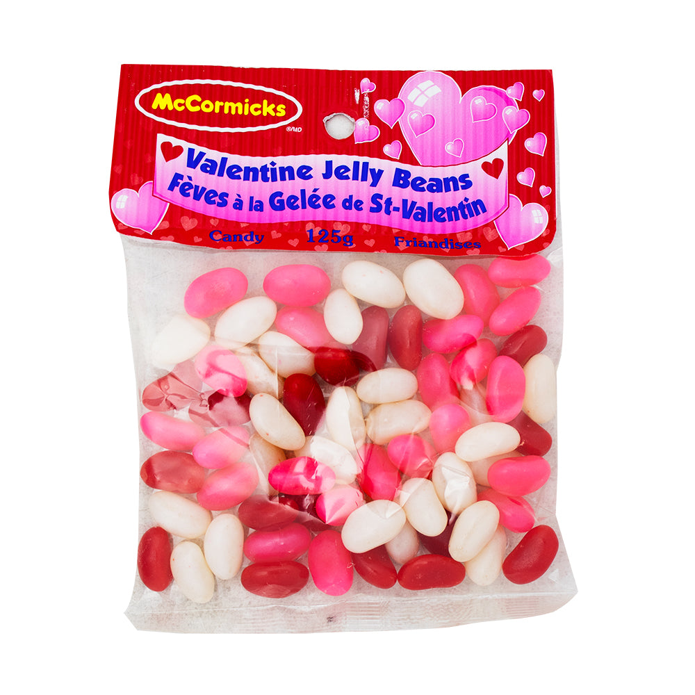 McCormick's Valentine Jelly Beans - 125g-Jelly Beans-Valentine’s Day candy-Pink Candy