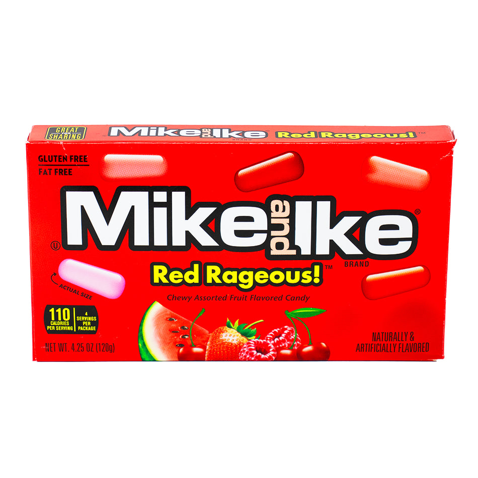Mike and Ike- Red Rageous Theatre Pack - 4.25oz