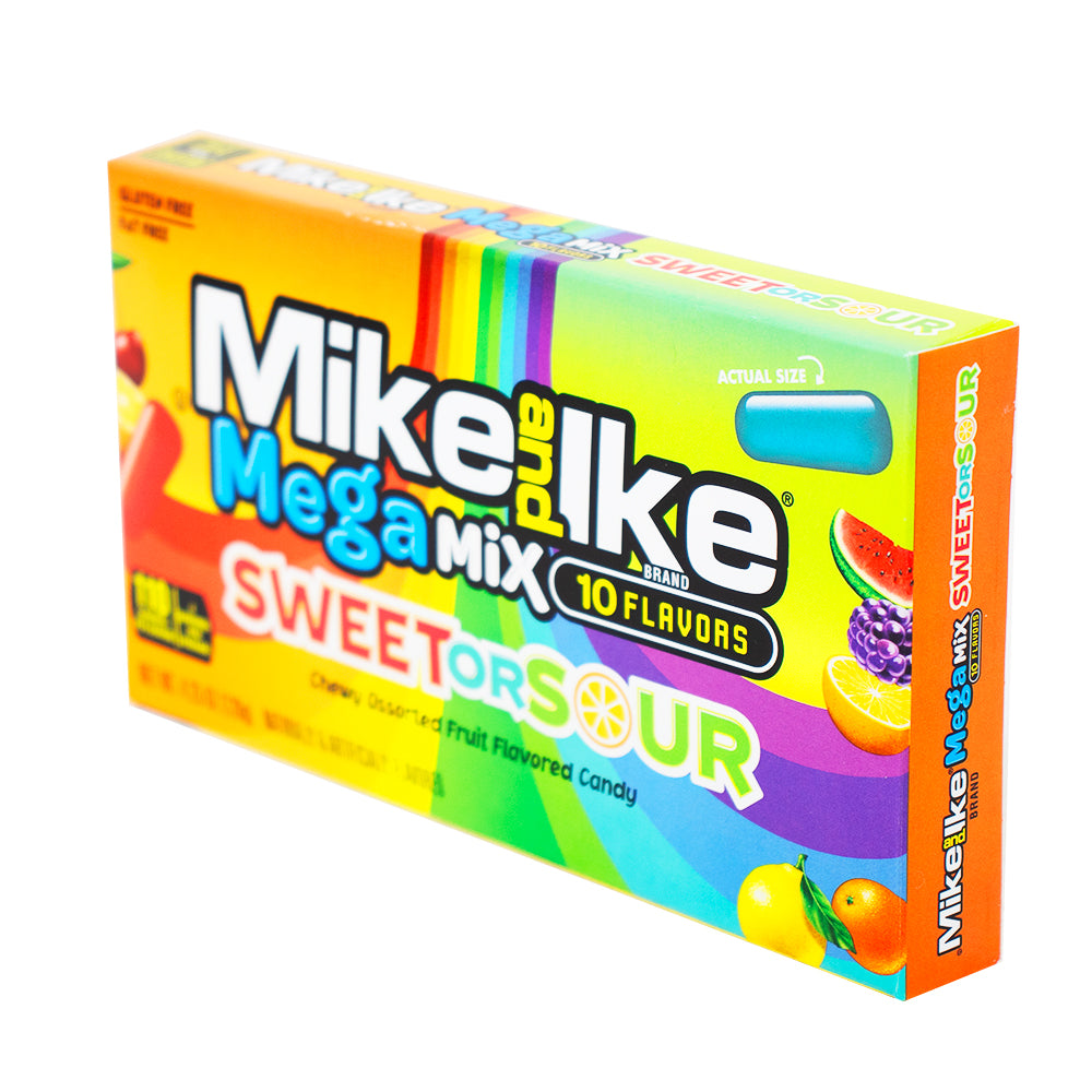 Mike and Ike Mega Mix Sweet or Sour - 4.25oz 