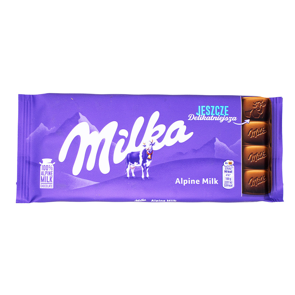 Milka Alpine Milk Chocolate Bar - 3.5oz.