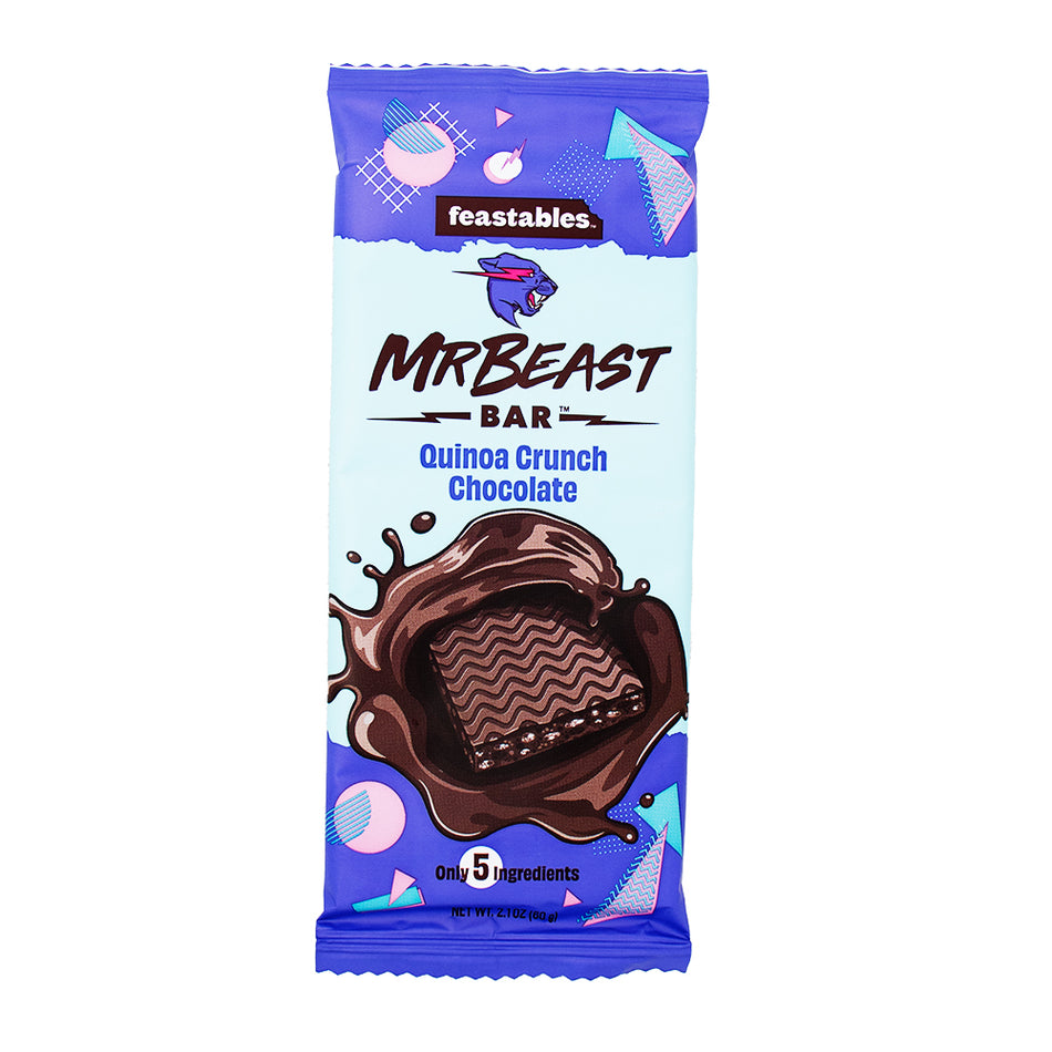 Mr Beast Bar - Quinoa Crunch Chocolate - 60g