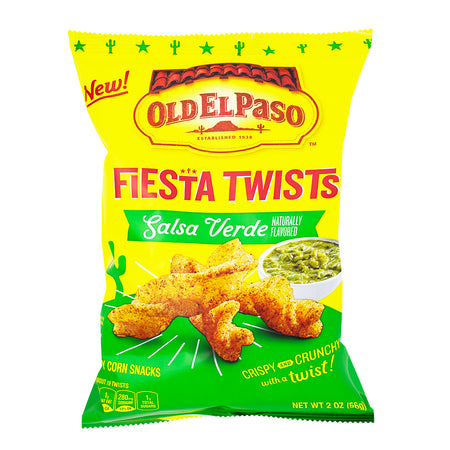 Old El Paso Fiesta Twists Salsa Verde - 2oz