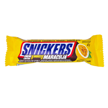 Snickers Passionfruit Mousse (Brazil) - 42g - Snickers Bar