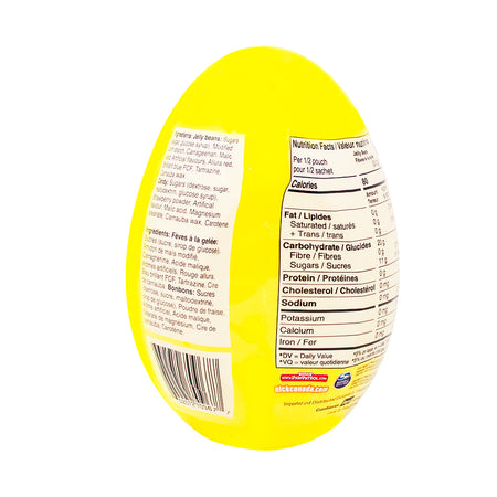 Paw Patrol 3D Jumbo Egg - 80g Nutrition Facts Ingredients