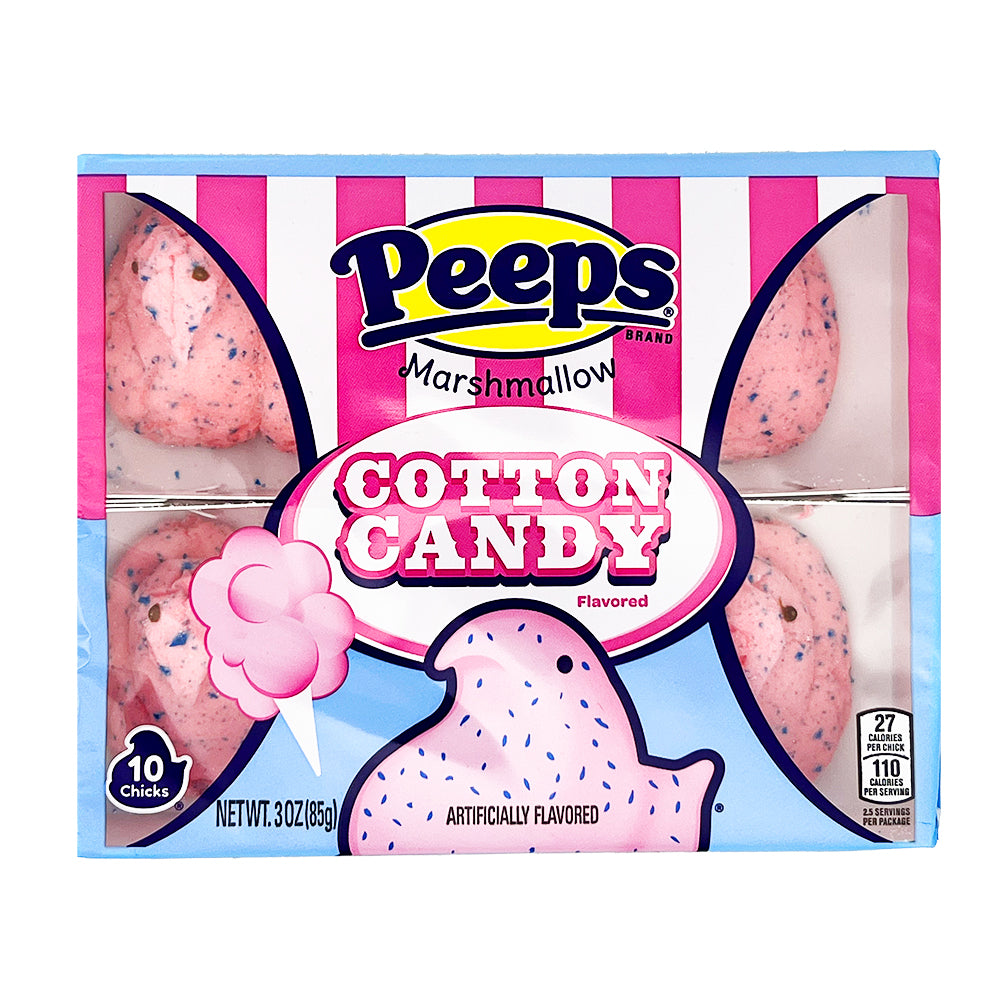 Peeps Marshmallow Chicks Cotton Candy - 3oz