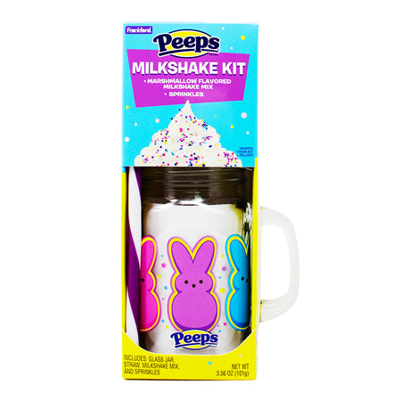Peeps Easter Milkshake In A Jar Gift Set - 3.56oz