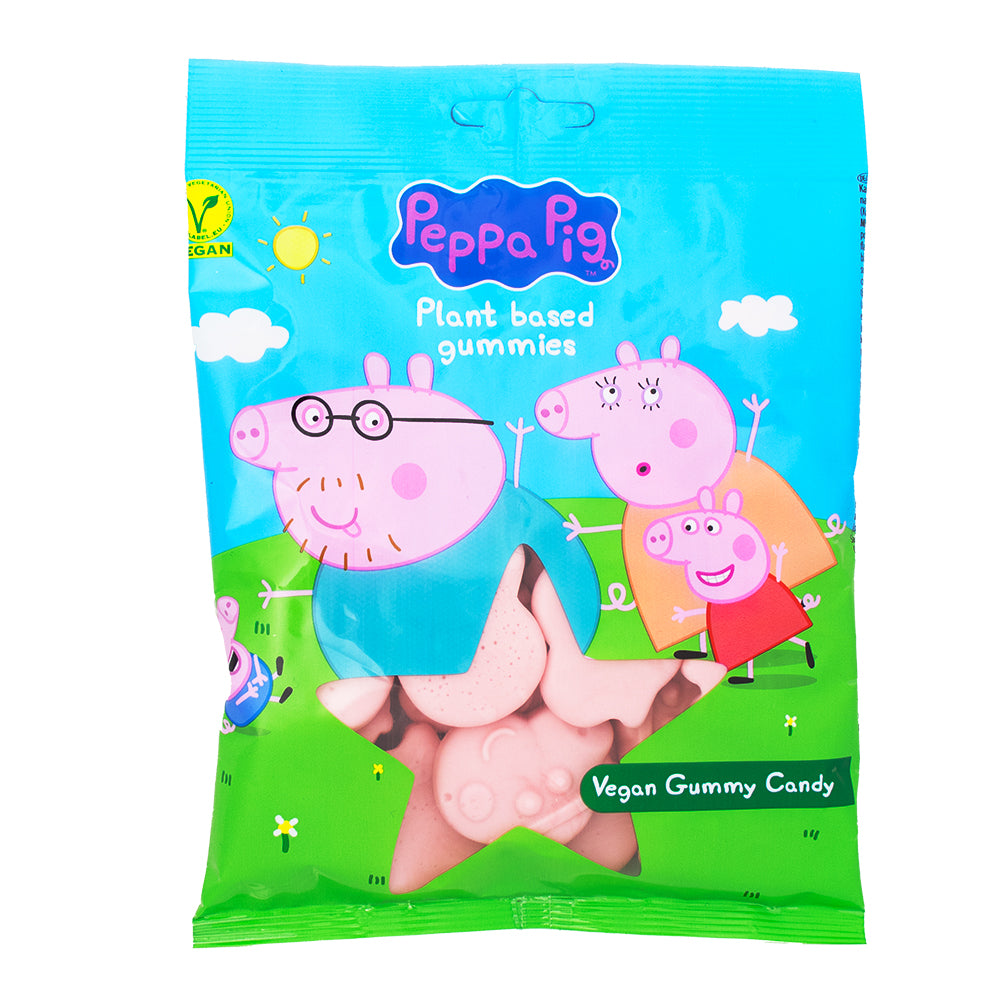 Peppa Pig Vegan Gummy Candy (UK) - 175g --Peppa pig-Gummies-British candy-Vegan candy