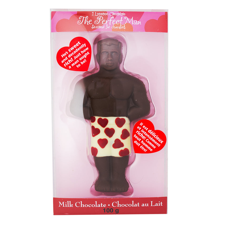 The Perfect Man Milk Chocolate - 100g-Valentine's Day gifts-Milk chocolate-the perfect man chocolate-Valentine’s chocolates