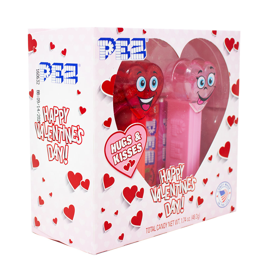 PEZ - Valentine's Day Twin Pack - 49.3g - PEZ Dispensers - PEZ Candy Nutrition Facts Ingredients