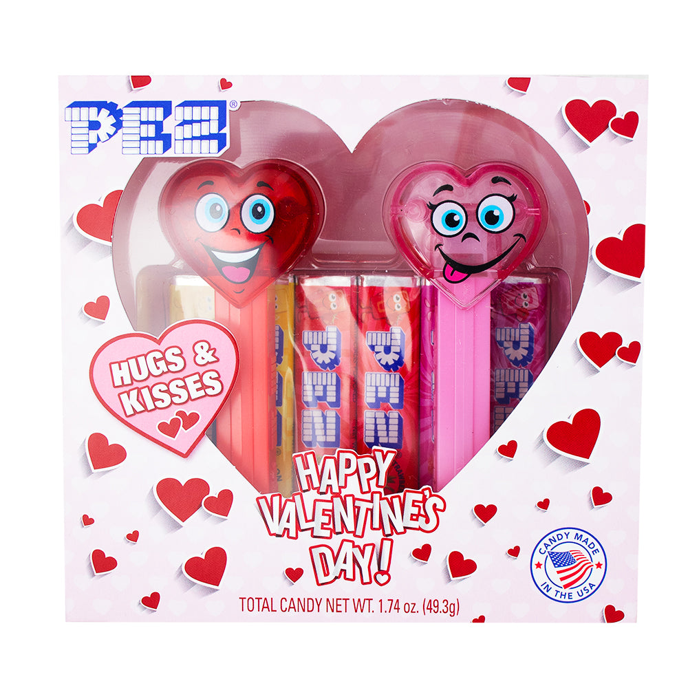 PEZ - Valentine's Day Twin Pack - 49.3g - PEZ Dispensers - PEZ Candy