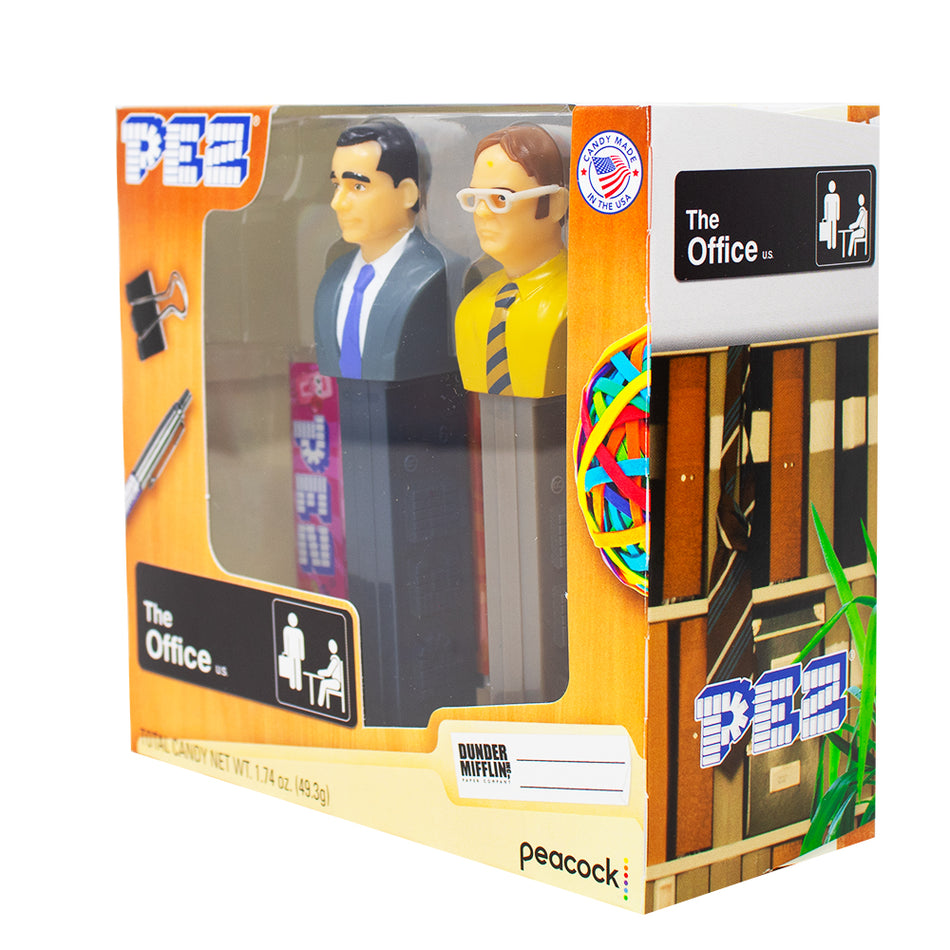 PEZ - The Office Gift Set Michael/Dwight - PEZ Dispenser - PEZ Candy