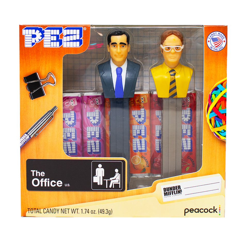 PEZ - The Office Gift Set Michael/Dwight - PEZ Dispenser - PEZ Candy