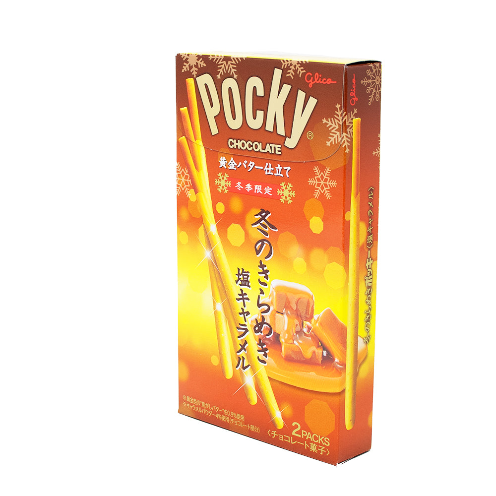 Pocky Golden Salted Caramel (Japan) 53g | Candy Funhouse – Candy