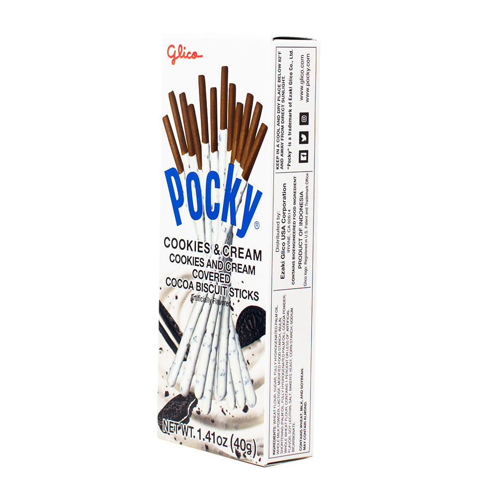 Pocky Cookies & Cream Biscuit Sticks | Candy Funhouse – Candy
