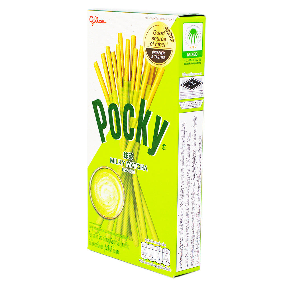 Glico Pocky Milky Matcha (Thailand) - 43g | Candy Funhouse – Candy