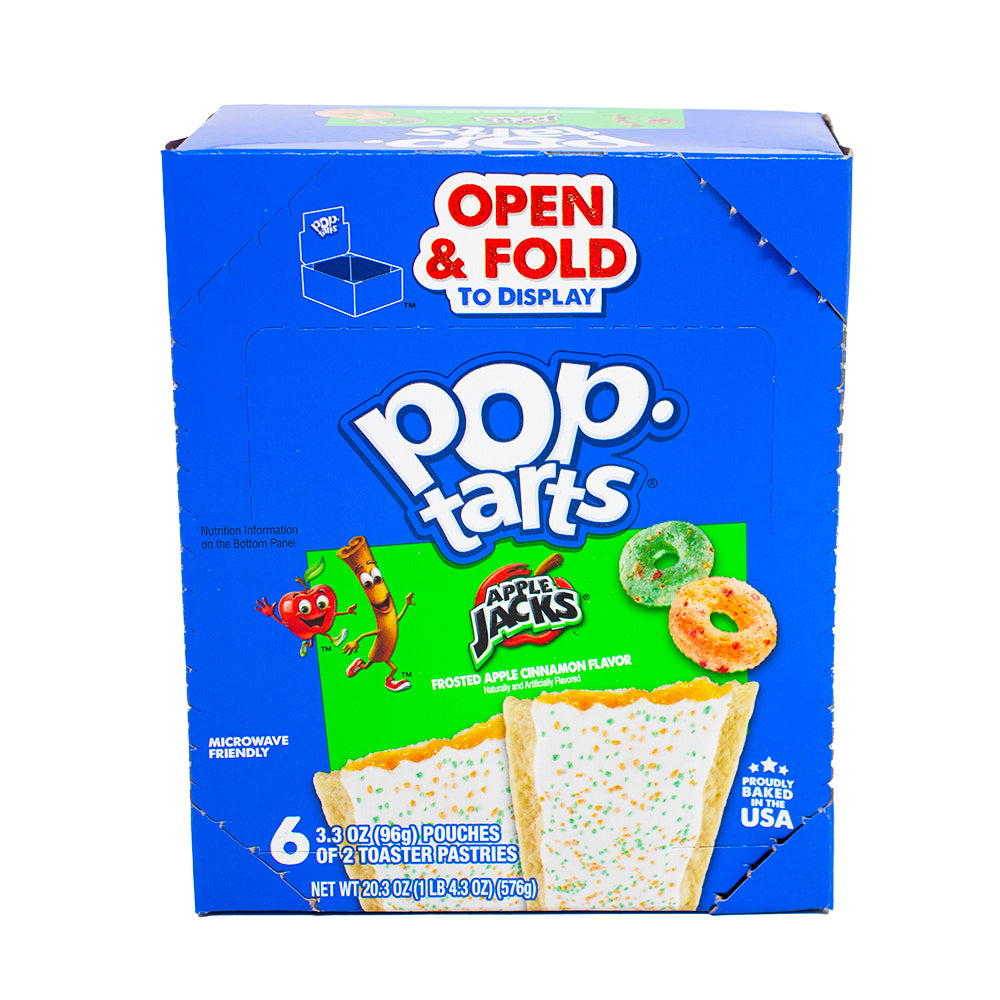 Pop-Tarts Frosted Apple Jacks Toaster Pastries - 576g