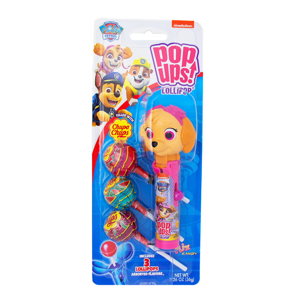 Paw Patrol Pop-Ups Lollipop Set - 36g