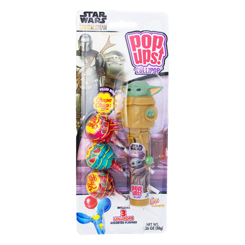 Star Wars Mandalorian Pop-Ups Lollipop Set - 36g - Chupa Chups - Lollipops