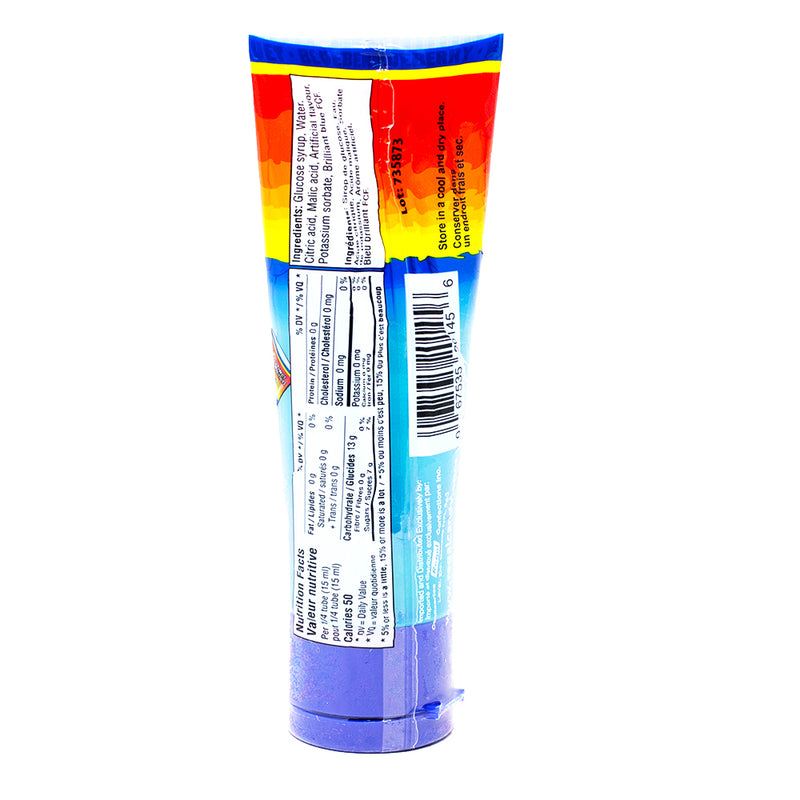 Power Poppers Sour Jelli - 2oz - sour candy Nutrition Facts Ingredients