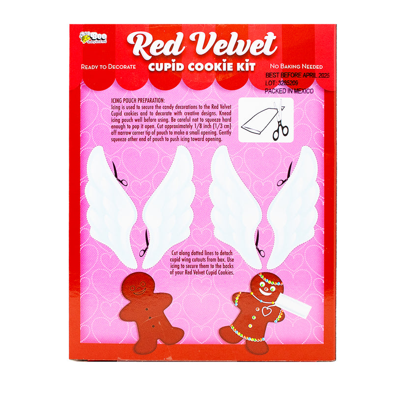 Red Velvet Cupid Cookie Kit - 6.75oz-Red velvet cookie-Valentine’s Day ideas
