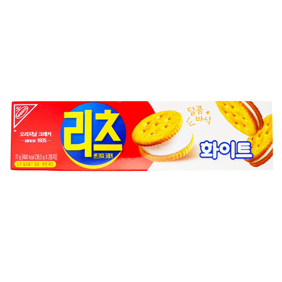 Ritz Sandwich Crackers with White Chocolate (Korea) - 77g - Ritz Crackers