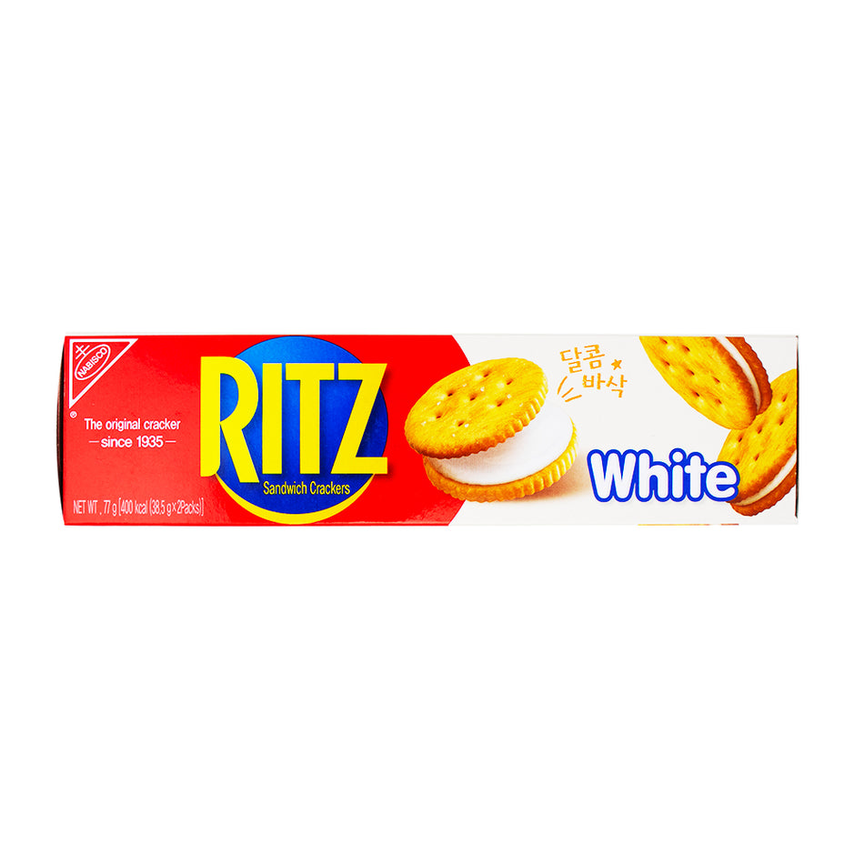Ritz Sandwich Crackers with White Chocolate (Korea) - 77g - Ritz Crackers