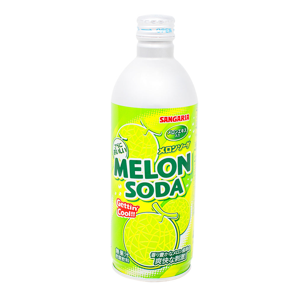 Sangaria Ramu Melon Soda (Japan) - 500mL | Candy Funhouse – Candy