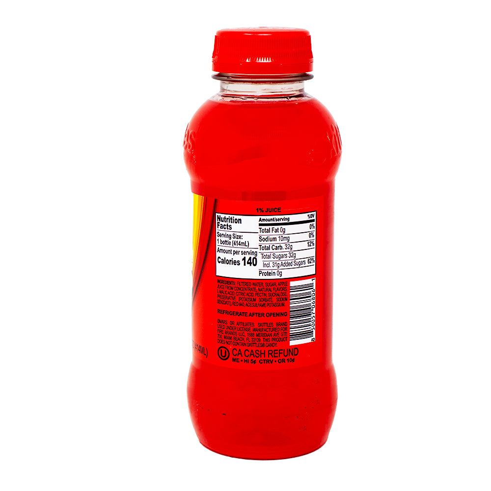 Skittles Original Drink - 414mL  Nutrition Facts Ingredients