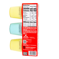 Snack Pack Fruit Pebbles - 552g Nutrition Facts Ingredients