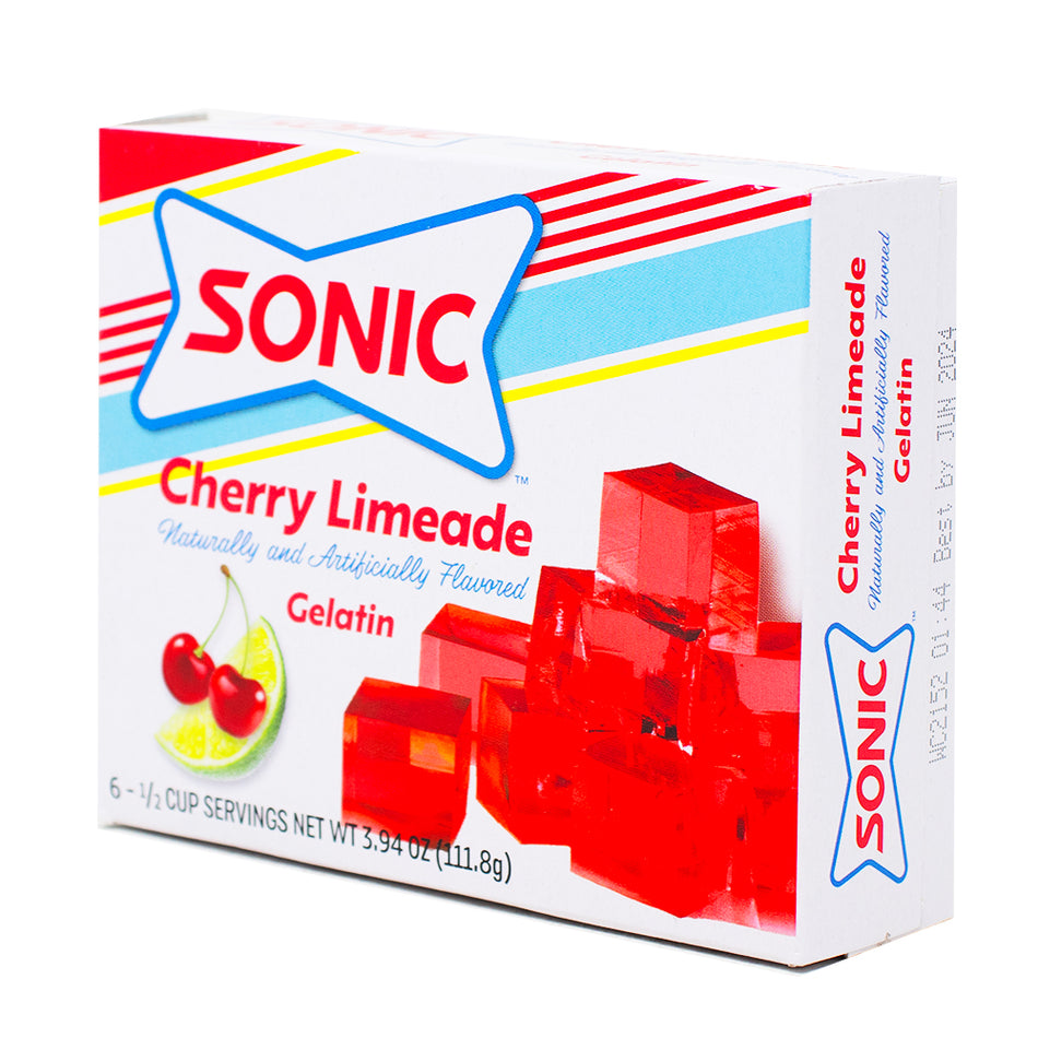 Sonic Cherry Limeade Gelatin - 111g